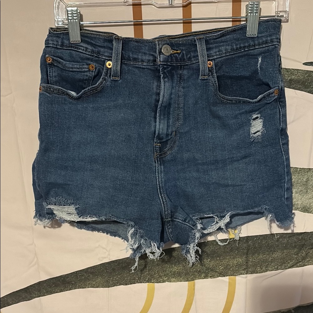 Levi’s Denim Distressed Women's Shorts